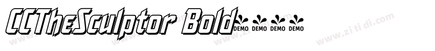 CCTheSculptor Bold字体转换